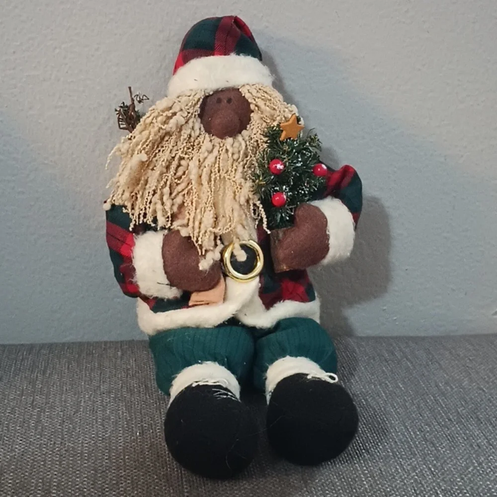 African American/Black Santa Collectible Figure